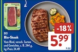 Bio-Steak für 5,99 € bei ALDI SÜD im Angebot Bio-Steak im aktuellen ALDI SÜD Prospekt