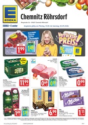 E center Supermarkt Prospekt der aktuellen Woche mit 42 Seiten, gültig von 31.08.2026 bis 05.09.2026, in Penig und Umgebung Aktueller E center Supermarkt Prospekt in Penig und Umgebung, "Wir lieben Lebensmittel!" mit 42 Seiten, 31.08.2026 - 05.09.2026