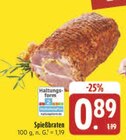 Spießbraten im Angebot bei E center in Würzburg Spießbraten Angebote bei E center Würzburg für 0,89 €