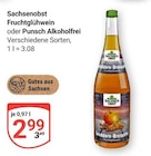 Sachsenobst Fruchtglühwein im Angebot bei GLOBUS in Gotha Sachsenobst Fruchtglühwein Angebote bei GLOBUS Gotha für 2,99 €