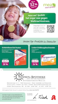 mea - meine apotheke Prospekt Unsere Dezember-Angebote mit 4 Seiten
