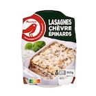 Lasagnes Chèvre Épinards Auchan dans le catalogue Auchan Hypermarché