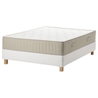 Aktuelle Bett Angebote bei IKEA in Lübeck Aktuelles Boxbett weiß/mittelfest natur 140x200 cm Angebot bei IKEA in Lübeck ab 793,00 €