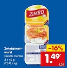 Aktuelle Wurst Angebote bei Netto Marken-Discount in Mönchengladbach Aktuelles Zwiebelmett-wurst Angebot bei Netto Marken-Discount in Mönchengladbach ab 1,49 €