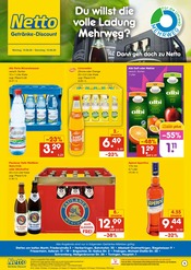 Aktueller Netto Marken-Discount Prospekt mit Bier, "DER ORT, AN DEM DU IMMER AUSGEZEICHNETE PREISE FINDEST.", Seite 1