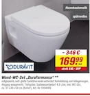 Wand-WC-Set DuraFormance Angebote von Duravit bei toom Baumarkt Esslingen für 169,99 €