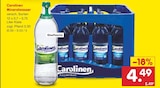 Mineralwasser Angebote von Carolinen bei Netto Marken-Discount Osnabrück für 4,49 €