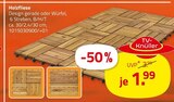 Holzfliese bei ROLLER im Rendsburg Prospekt für 1,99 €