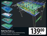 Multi-Fun-Tisch 10 in1 Angebote bei famila Nordost Flensburg für 139,00 €