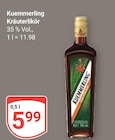 Kräuterlikör Angebote von Kümmerling bei GLOBUS Viersen für 5,99 €