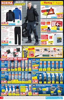 Bekleidung im aktuellen Norma Prospekt (München) Bekleidung im Norma Prospekt "Mehr fürs Geld" mit 28 Seiten (München)