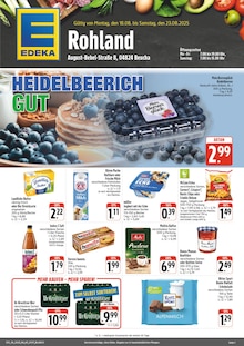 Aktueller EDEKA Prospekt "Wir lieben Lebensmittel!" Seite 1 von 4 Seiten für Beucha