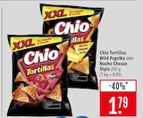 Tortillas Wild Paprika im Angebot bei Marktkauf in Göppingen Tortillas Wild Paprika Angebote von Chio bei Marktkauf Göppingen für 1,79 €
