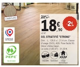 E.Leclerc Pontivy - Promo Sol stratifié "Strong" Promo Sol stratifié "Strong" à 18,90 € dans le catalogue E.Leclerc à Pontivy