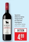 Solaz Tempranillo & Cabernet Sauvignon im Angebot bei Marktkauf in Waiblingen Solaz Tempranillo & Cabernet Sauvignon Angebote von Osborne bei Marktkauf Waiblingen für 4,99 €