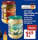 Mixed Pickles von King's Crown im aktuellen ALDI SÜD Prospekt für 1,69 €