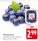 EDEKA Sternenfels - Heidelbeeren Angebot im Prospekt Heidelbeeren bei EDEKA im Sternenfels Prospekt für 2,99 €