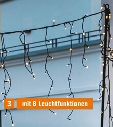 LED-Eisregen-Lichterkette bei OBI in Hamburg LED-Eisregen-Lichterkette im Angebot bei OBI Hamburg für 19,99 €