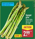 Spargel grün im aktuellen ALDI Nord Prospekt