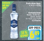 Wodka von Gorbatschow im aktuellen EDEKA Prospekt für 6,49 €