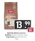 Bella Crema Kaffee im Angebot bei Hieber in Freiburg Bella Crema Kaffee Angebote von Melitta bei Hieber Freiburg für 13,99 €