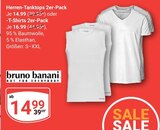 Herren-Tanktops 2er-Pack im Angebot bei GLOBUS in Koblenz Herren-Tanktops 2er-Pack Angebote von bruno banani bei GLOBUS Koblenz für 14,99 €