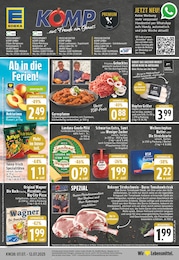 EDEKA Prospekt für Hamminkeln mit 24 Seiten EDEKA Prospekt für Hamminkeln: "Aktuelle Angebote", 24 Seiten, 07.07.2025 - 12.07.2025