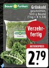 Grünkohl Angebote von Bauer Funken bei EDEKA Oberhausen für 2,79 €