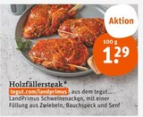 Holzfällersteak Angebote von tegut... bei tegut Gotha für 1,29 €