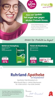 Aktueller mea - meine apotheke Prospekt für Oberhausen mit  Seiten