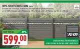WPC-SICHTSCHUTZZAUN „valla“ im Angebot bei Marktkauf in Detmold WPC-SICHTSCHUTZZAUN „valla“ Angebote bei Marktkauf Detmold für 599,00 €