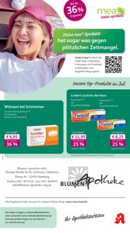Aktueller mea - meine apotheke Prospekt "Unsere Juli-Angebote" für Hamburg Aktueller mea - meine apotheke Prospekt für Hamburg mit Seiten