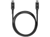 Nylon Ladekabel, USB-C zu USB-C, Apple, Alle Geräte mit Anschluss, Schwarz von DEQSTER im aktuellen MediaMarkt Saturn Prospekt für 5,49 €