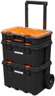 Coffre d'outils système stockage modulaire stack'n roll - WORX en promo chez Weldom Rueil-Malmaison à 99,00 €