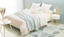 Parure de lit réversible 3 pièces - Gifi à Vandœuvre-lès-Nancy Parure de lit réversible 3 pièces en promo chez Gifi Vandœuvre-lès-Nancy à 10,90 €