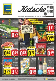 Aktueller EDEKA Prospekt, "Aktuelle Angebote", mit Angeboten der Woche, gültig von 09.02.2026 bis 09.02.2026