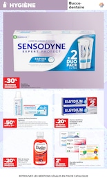 Prix et réduction Sensodyne dans le prospectus Carrefour en cours Offre Sensodyne dans le catalogue Carrefour du moment à la page 12