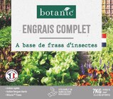 Engrais complet à base de frass d'insectes - Botanic en promo chez Botanic Engrais complet à base de frass d'insectes - Botanic dans le catalogue Botanic