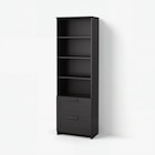 Bücherregal im IKEA Prospekt Bücherregal schwarz von BRIMNES im aktuellen IKEA Prospekt für 79,99 €