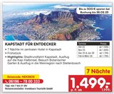 KAPSTADT FÜR ENTDECKER von trendtours Touristik GmbH im aktuellen Netto Marken-Discount Prospekt für 1.499,00 €