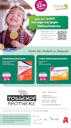 mea - meine apotheke Prospekt: "Unsere Dezember-Angebote", 4 Seiten, 01.12.2025 - 31.12.2025