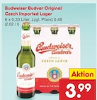 Aktuelles Budvar Original Czech Imported Lager Angebot bei Netto Marken-Discount in Leipzig ab 3,99 €