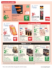 Promos Saumon Fumé dans le catalogue "OFFRES DU MOMENT" de Auchan Supermarché Saumon Fumé en promo dans le catalogue Auchan Supermarché à la page 10