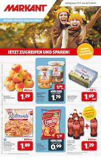 Markant Nordwest Dornum Prospekt der aktuellen Woche, gültig von 17.11.2025 bis 22.11.2025 Aktueller Markant Nordwest Dornum Prospekt "DER MARKT FÜR GUTES ESSEN UND TRINKEN" mit 9 Seiten