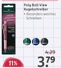 Poly Ball View Kugelschreiber Angebote von Faber-Castell bei Rossmann Chemnitz für 3,79 €