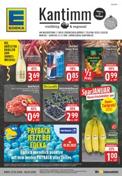 Aktueller EDEKA Discounter Prospekt in Kierspe und Umgebung, "Aktuelle Angebote" mit 24 Seiten, 27.12.2024 - 04.01.2025