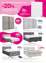 Bett im mömax Prospekt in Bamberg Aktueller mömax Prospekt mit Bett, "Bei dir liegt Pink Shopping im Trend?", Seite 6