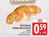 Schinken-Käse Croissant im Angebot bei EDEKA in Freital Schinken-Käse Croissant Angebote von Gut & Günstig bei EDEKA Freital für 0,59 €