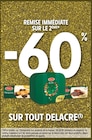 Promo -60% remise immédiate sur le 2ème sur tout Delacre à  dans le catalogue Intermarché Hyper à Aubenas