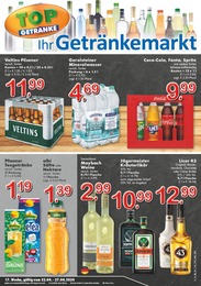 TOP Getränke Prospekt für Krefeld: "Aktuelle Angebote", 4 Seiten, 22.04.2024 - 27.04.2024